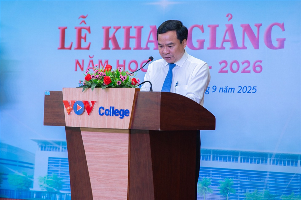 VOV College tổ chức trao bằng tốt nghiệp năm 2022