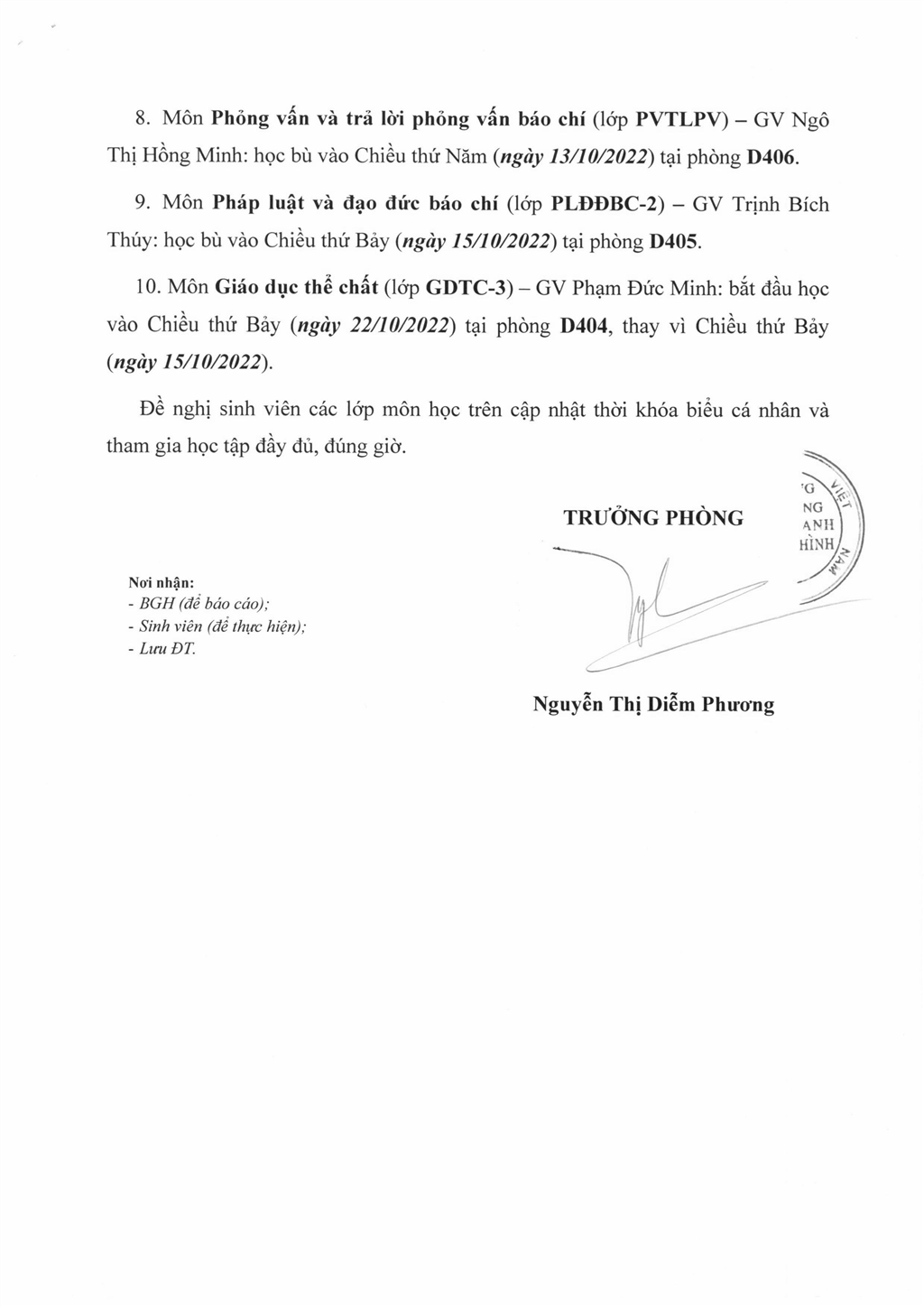 VOV College thông báo tuyển sinh bổ sung năm 2022