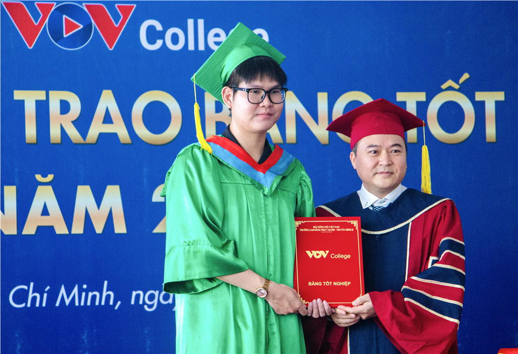 VOV College tổ chức trao bằng tốt nghiệp cho sinh viên khóa 2021 - 2023