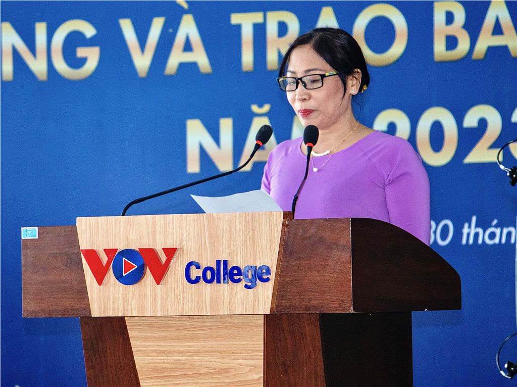 VOV College tổ chức trao bằng tốt nghiệp cho sinh viên khóa 2021 - 2023