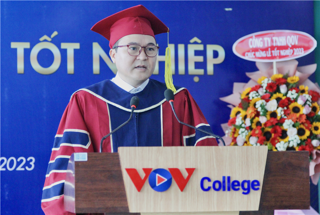 VOV College tổ chức trao bằng tốt nghiệp cho sinh viên khóa 2021 - 2023