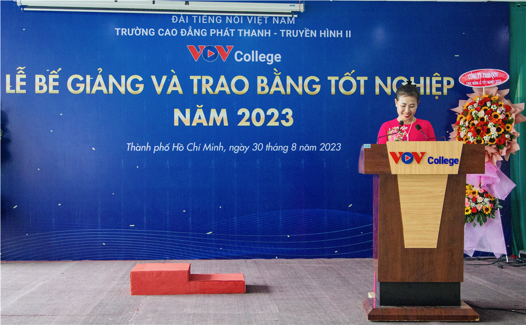 VOV College tổ chức trao bằng tốt nghiệp cho sinh viên khóa 2021 - 2023
