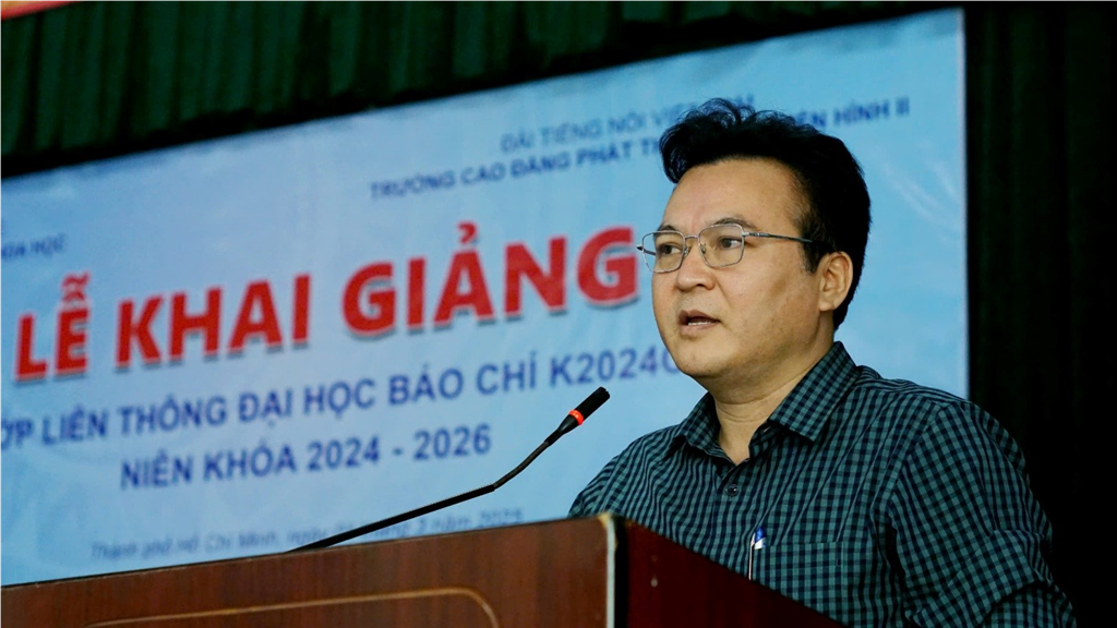 VOV College: Khai giảng lớp liên thông đại học báo chí khóa 11