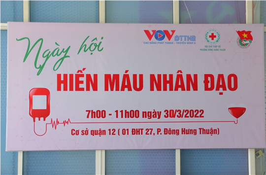 VOV College: Tổ chức Ngày hội “Hiến máu nhân đạo”