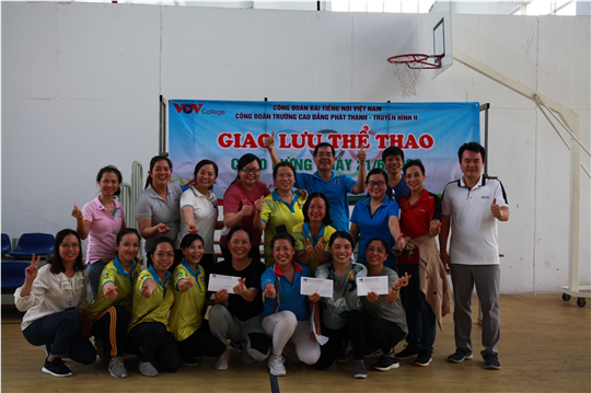 TRƯỜNG CAO ĐẲNG PHÁT THANH TRUYỀN HÌNH II TỔ CHÚC HỘI THAO  KỶ NIỆM 97 NĂM NGÀY BÁO CHÍ CÁCH MẠNG VIỆT NAM 