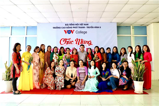 Kỷ niệm ngày 08/3/2023 ở trường VOV College