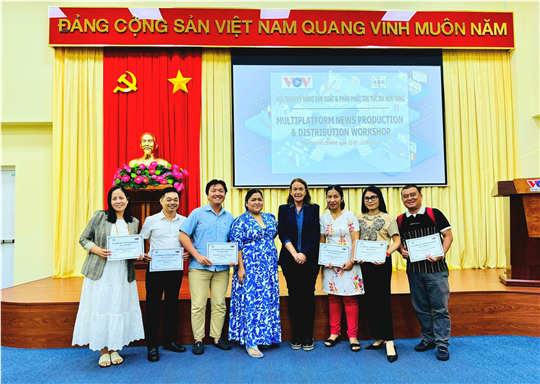 GIẢNG VIÊN TRƯỜNG CAO ĐẲNG PHÁT THANH – TRUYỀN HÌNH II THAM DỰ HỘI THẢO QUỐC TẾ VỀ “THU THẬP VÀ SẢN XUẤT TIN TỨC ĐA NỀN TẢNG”