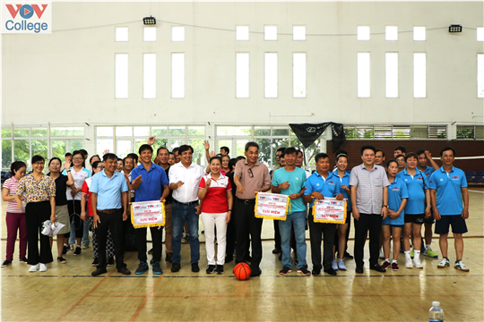 Cụm 3 đơn vị VOV giao lưu thể thao chào mừng kỷ niệm 99 năm Ngày Báo chí Cách mạng Việt Nam