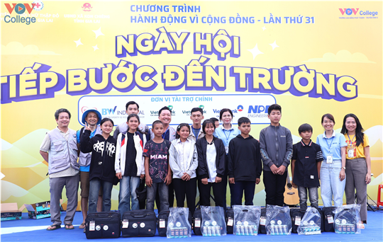 VOV College đồng hành cùng “Hành động vì cộng đồng” lần thứ 31: Gắn kết trách nhiệm xã hội với thực tiễn nghề nghiệp